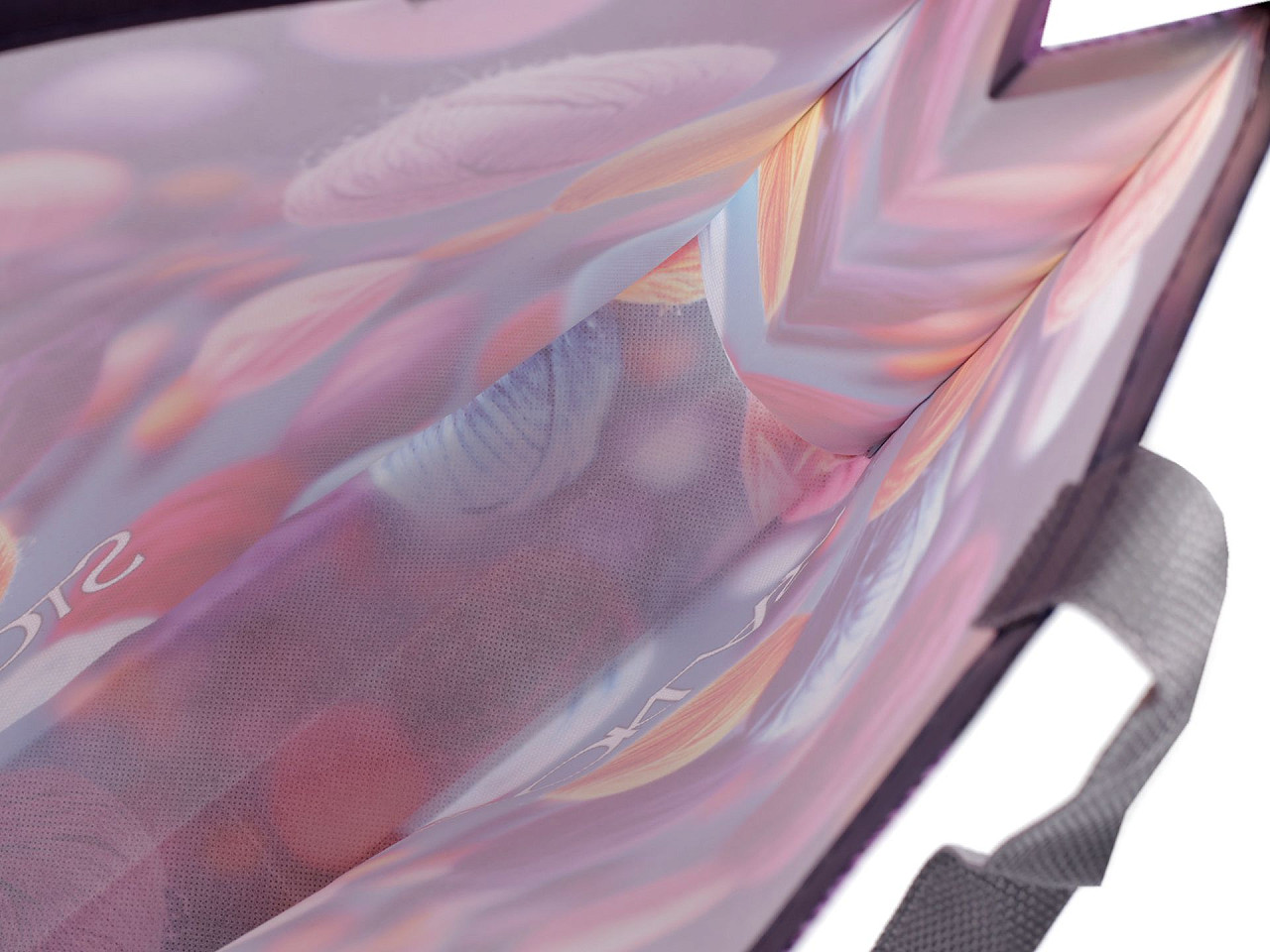 Nákupní taška Stoklasa 35x35 cm, velké, modrofialová