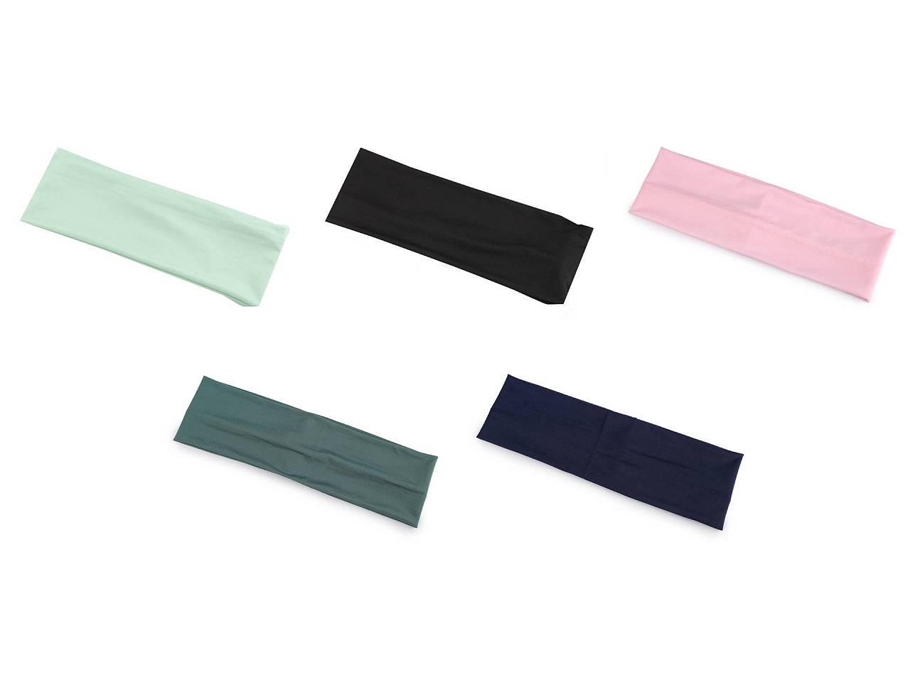 Dámská sportovní čelenka, střední, 8 St. krémová světlá