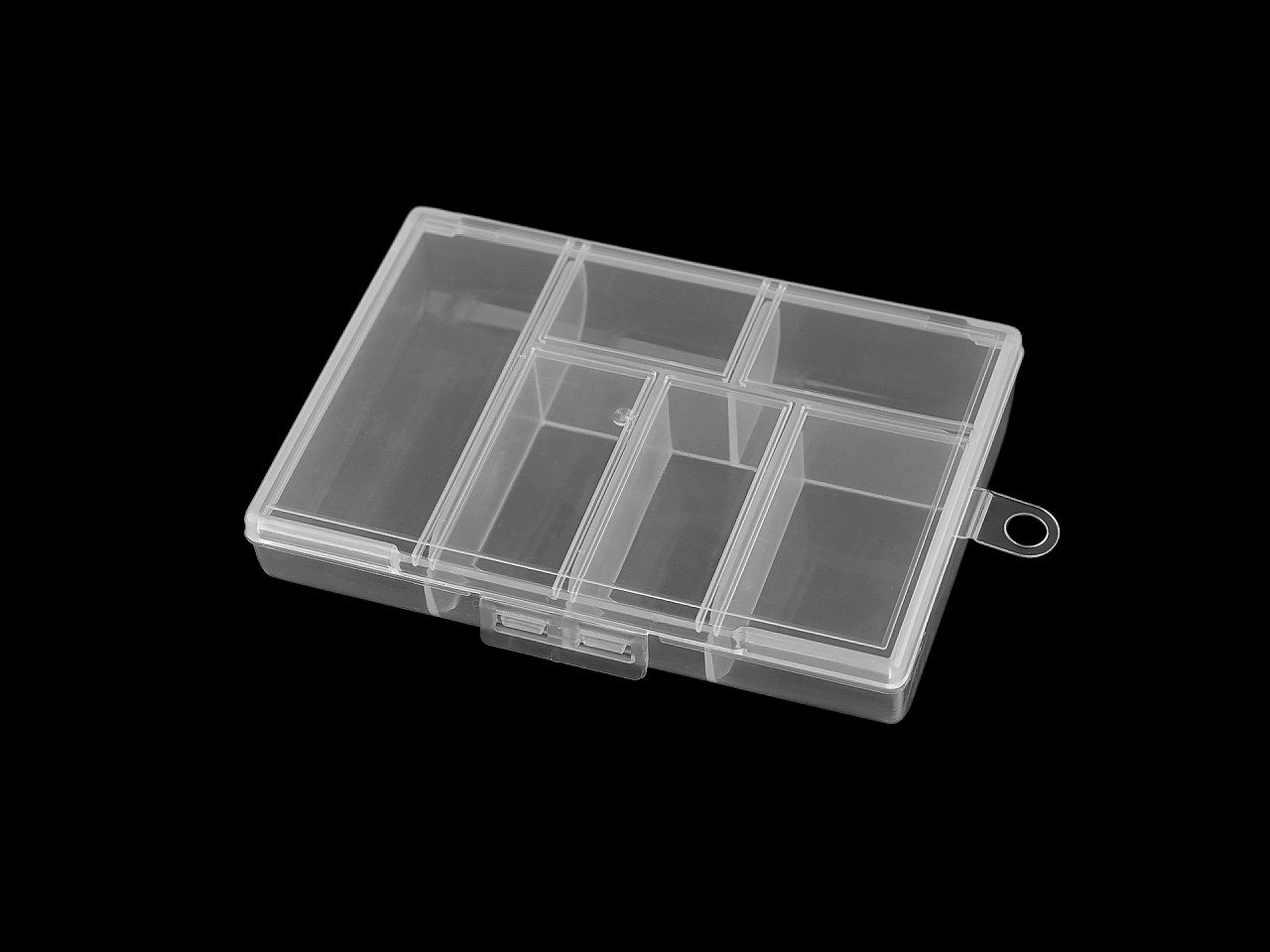 Plastový box / zásobník 8,5x12x2,5 cm