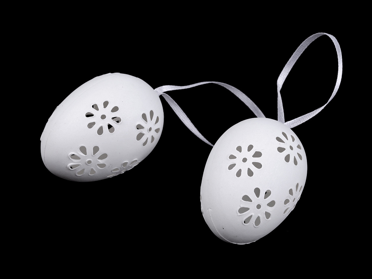 Veľkonočné dierované vajíčka na zavesenie / domaľovanie
