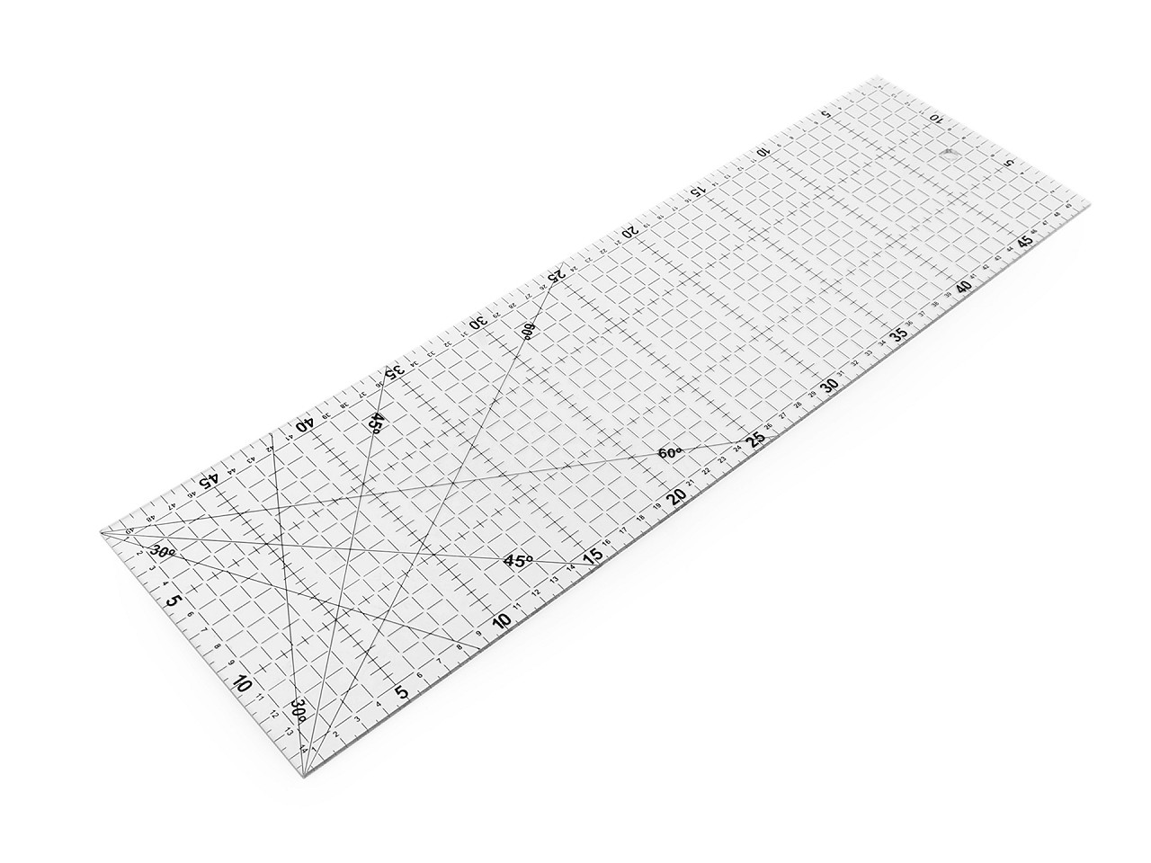 Patchwork ruler 15x50 cm, transparent, 1 pc