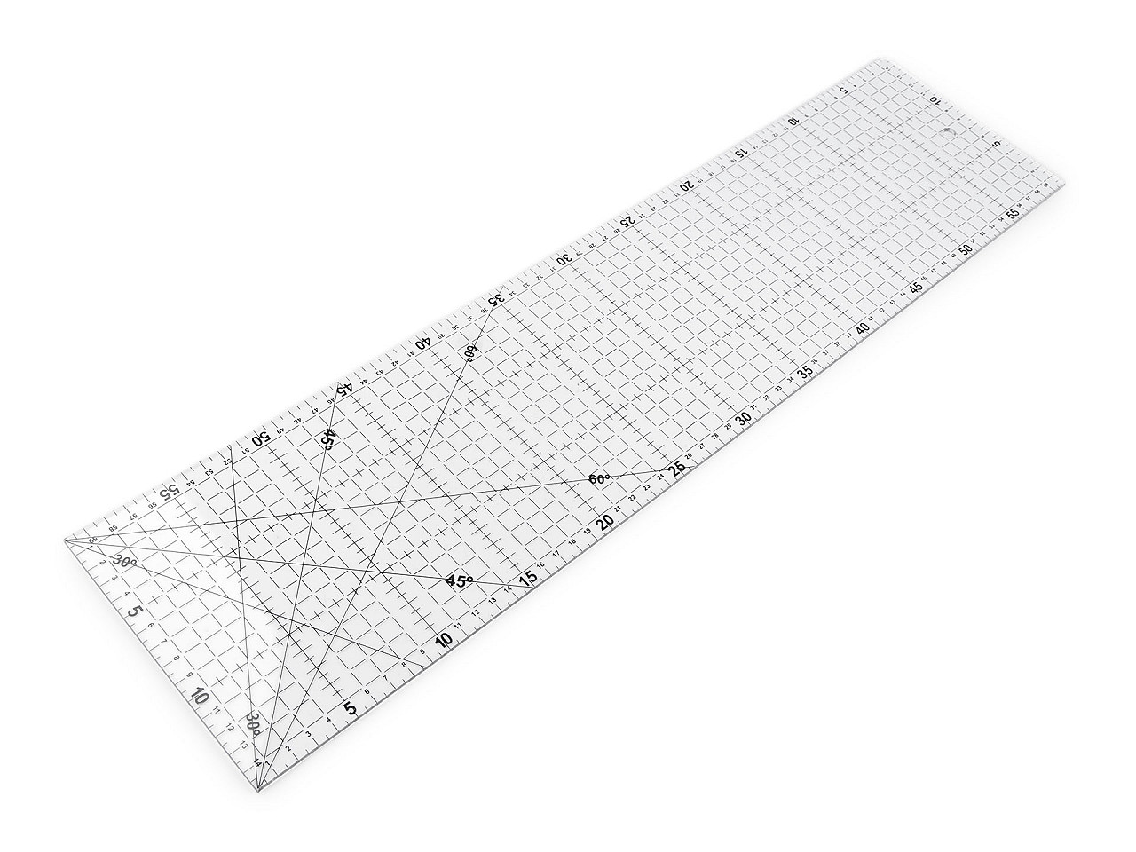 Patchwork ruler 15x60 cm, transparent, 1 pc