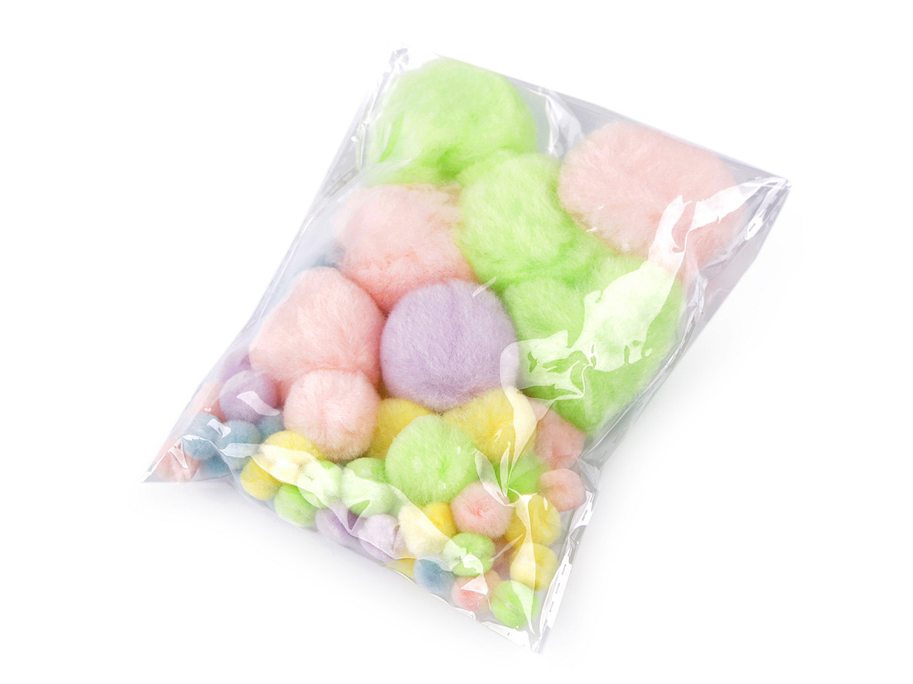 Bambulky mix velikostí, malé, 2 oranžovožlutá