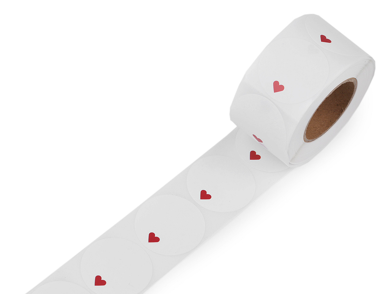 Papierové samolepky Ø38 mm na popis