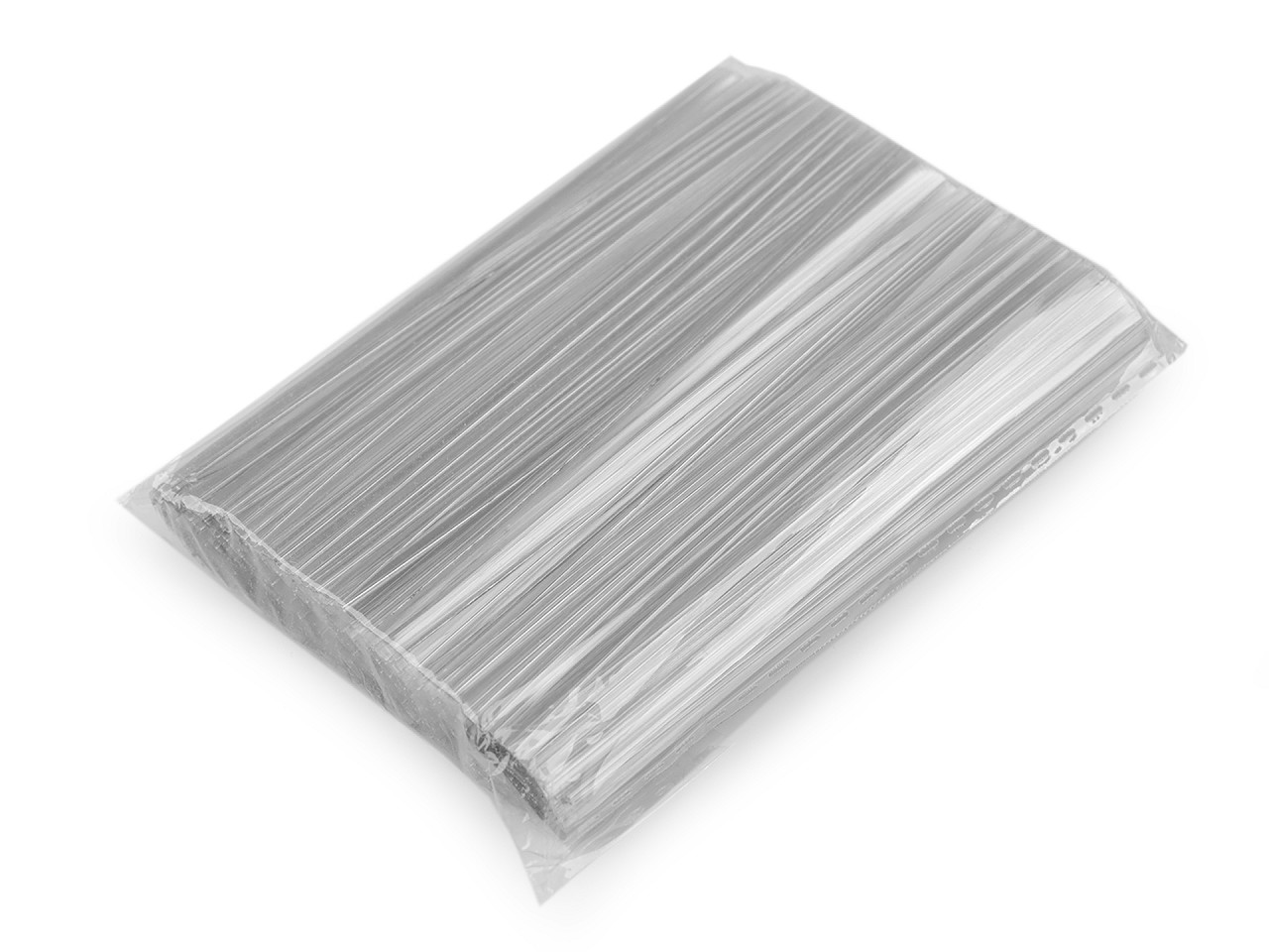 Viazací drôtik transparent dĺžka 10 cm