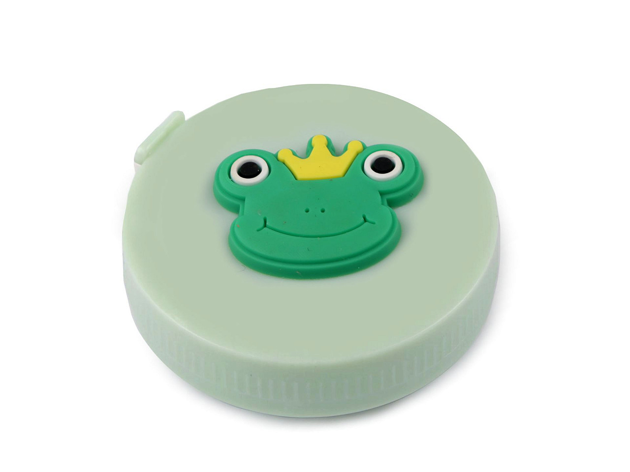 Tape measure with 3D picture length 150 cm, Frog, mint, 1 pc