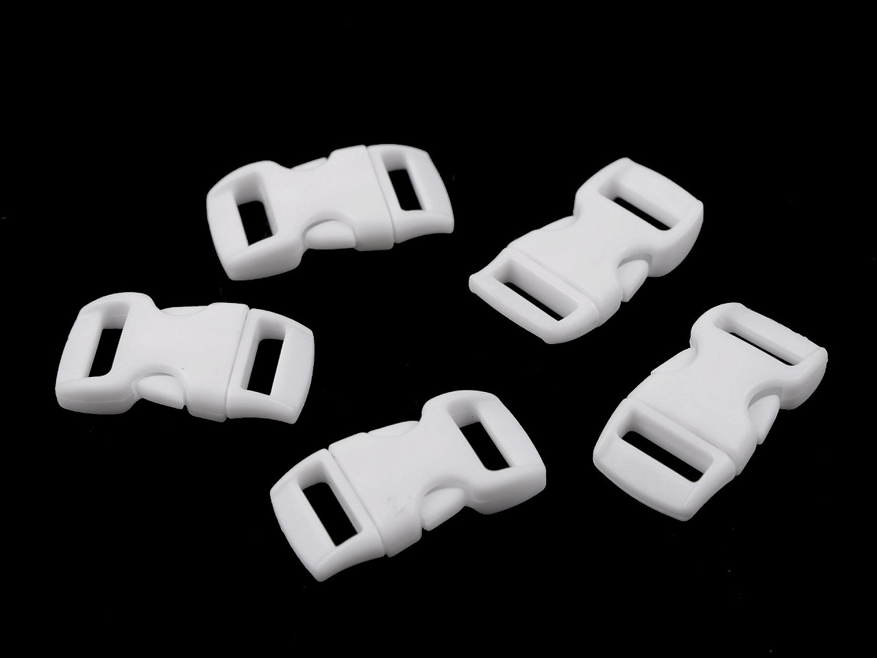Spona trojzubec prehnutá mini šírka 10 mm