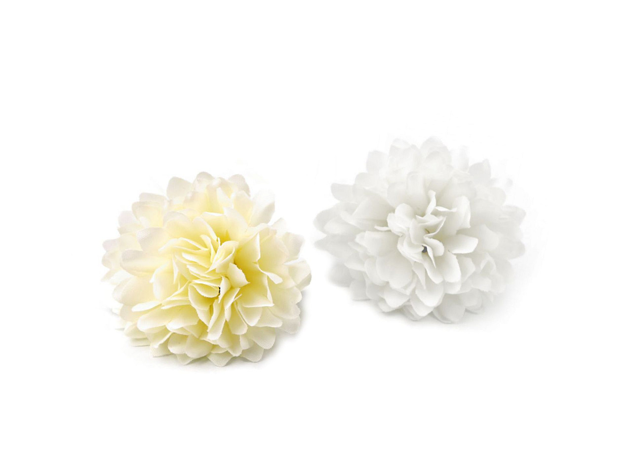 Umělý květ chryzantéma Ø5 cm, střední, 1 bílá