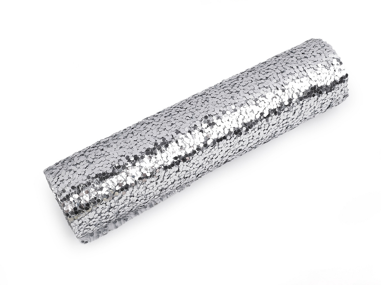 Pavučinka / štóla / behúň dekoračný s glitrami šírka 24 cm