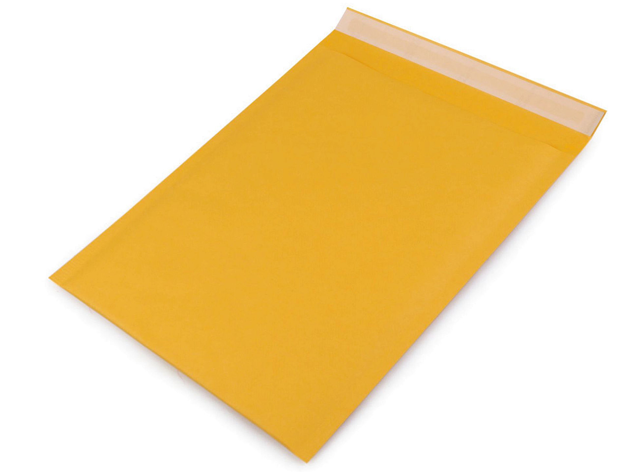 Fester Papierumschlag 24x34 cm mit Luftpolsterfolie innen, beige, 10 Stück