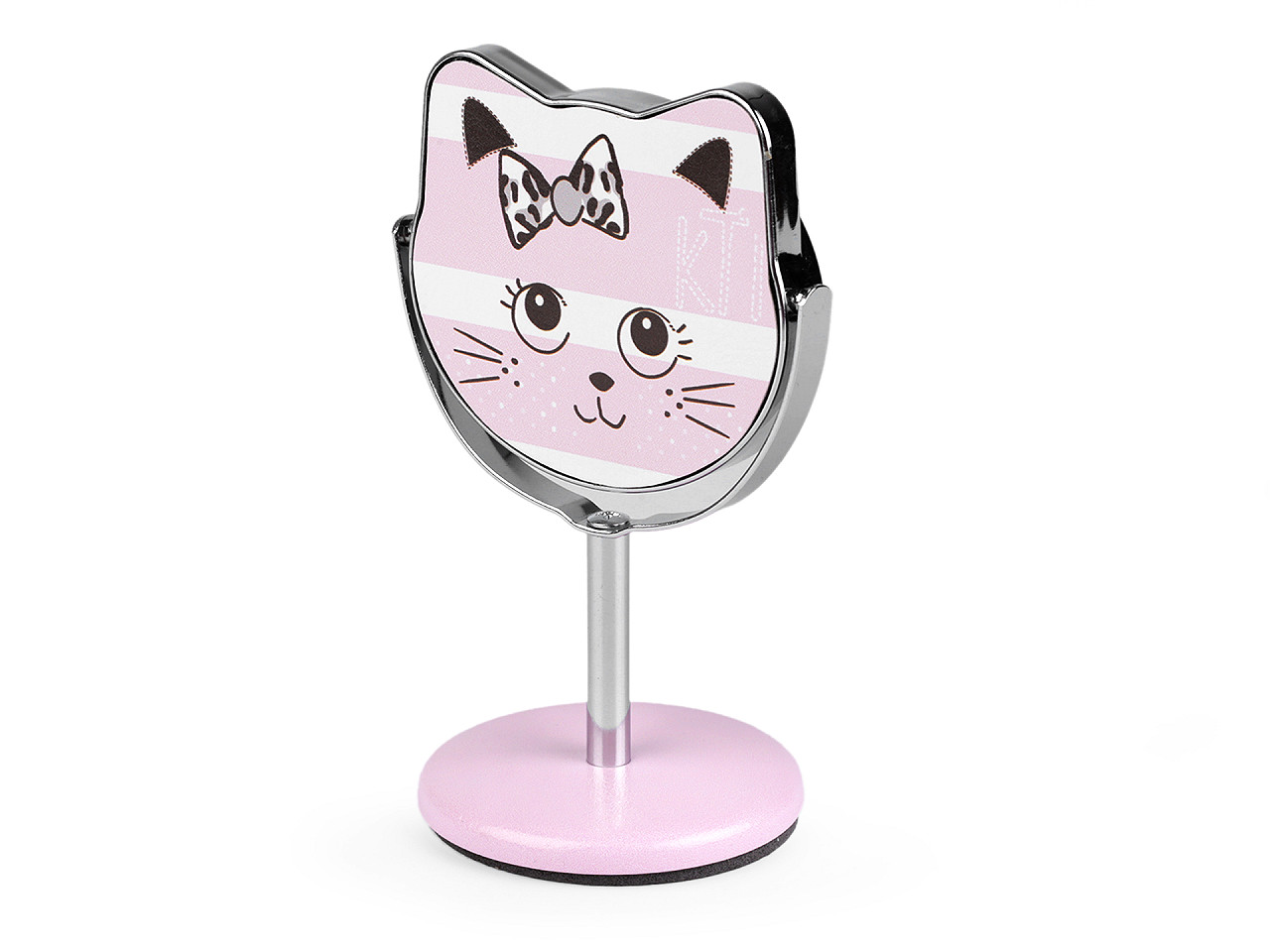 Cosmetic mirror table cat, powder, 1 pc