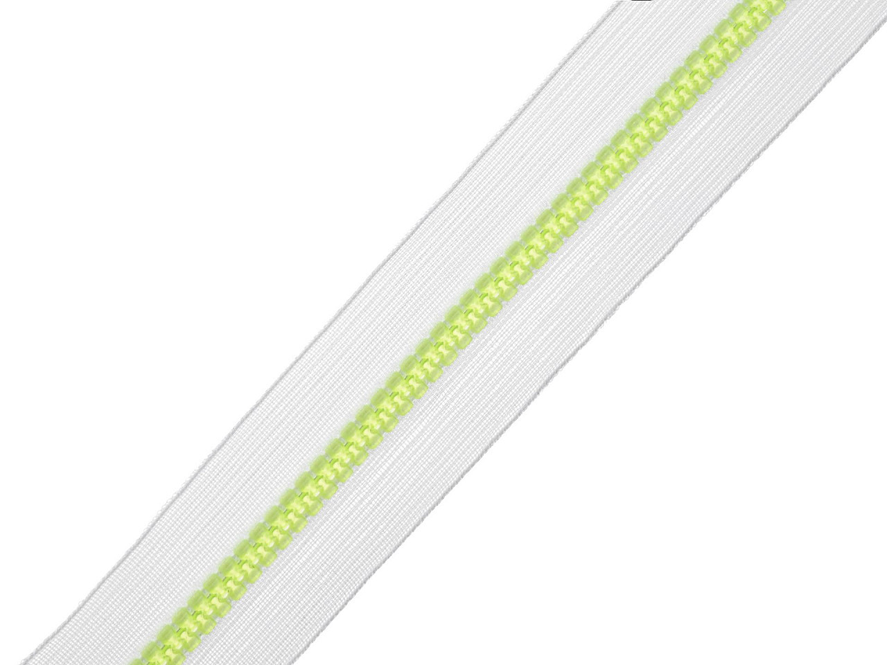 Zips kostený No 5 transparentný metráž