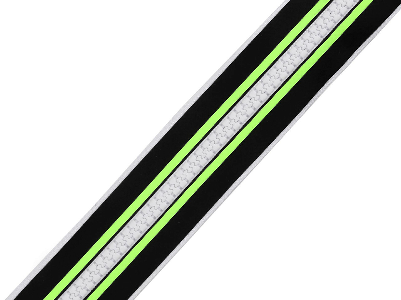 Zips kostený No 5 neón metráž