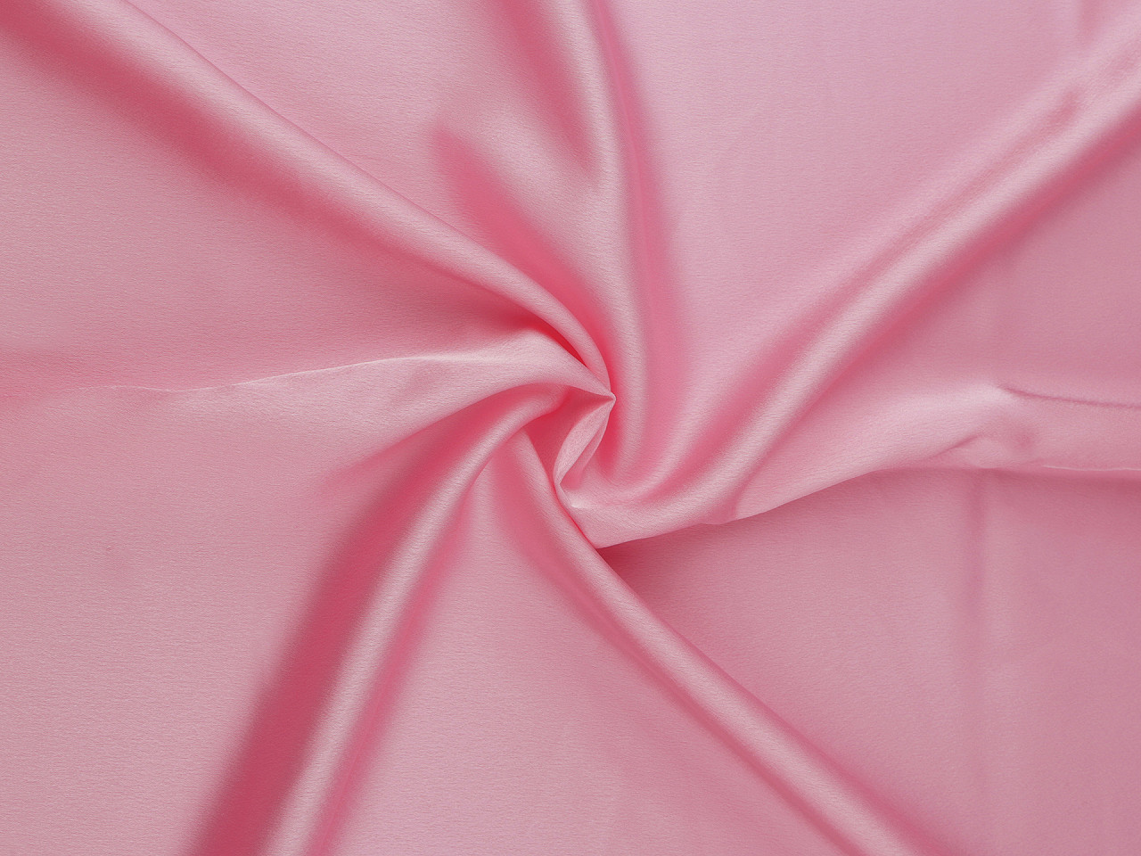 Satén jemný krešovaný metráž, střední, 1 (23) Off White