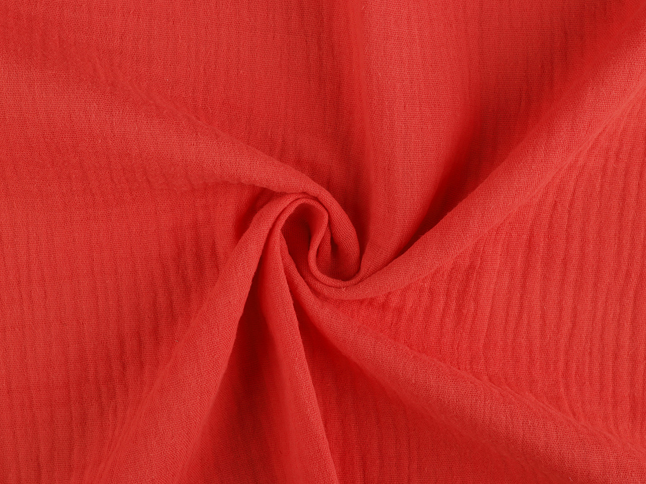 Mušelín / dvojitá gázovina, střední, 18 (64) rezavá tmavá