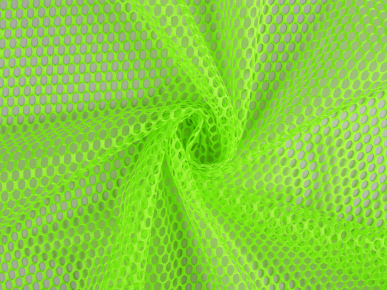 Oděvní síťovina sportovní šíře 200-205 cm, střední, 2 oranžová neon