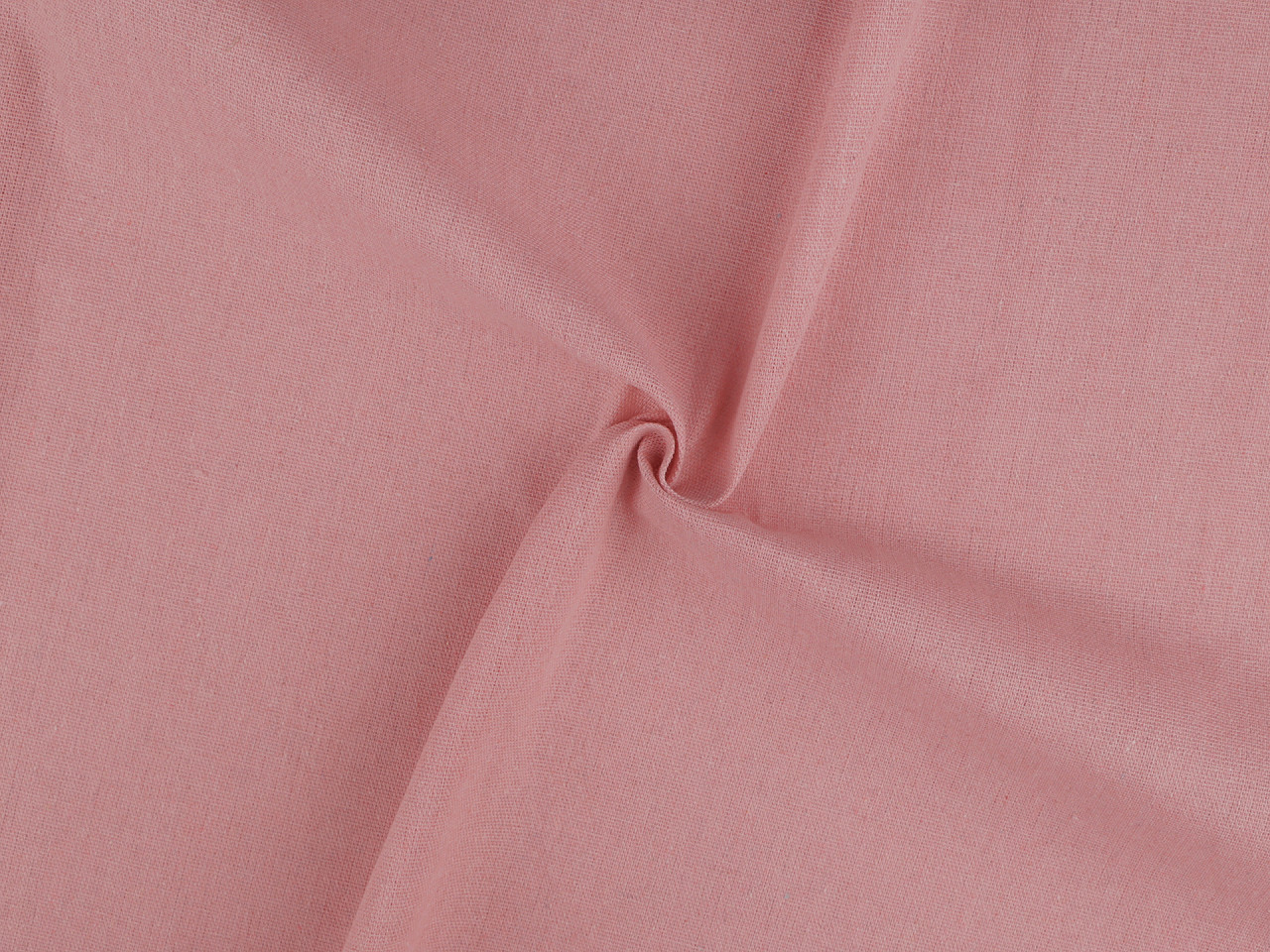 Lněná látka dekorační, střední, 10 (2) červená tmavá