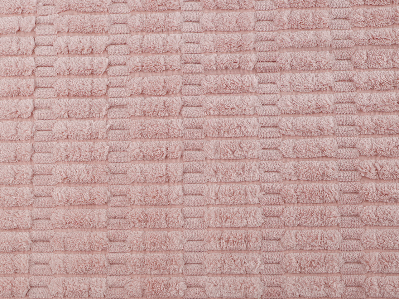 Dekorační látka s 3D plyšovou strukturou, střední, 4 4 (295 g/m²) šedá světlá