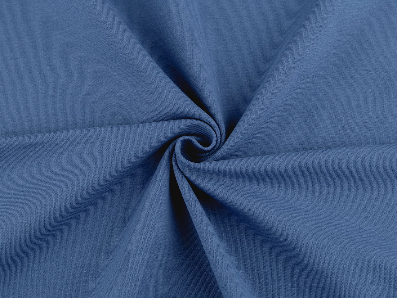 Teplákovina bavlněná počesaná jednobarevná, střední, 2 (022) (250 g/m²) zelenkavá