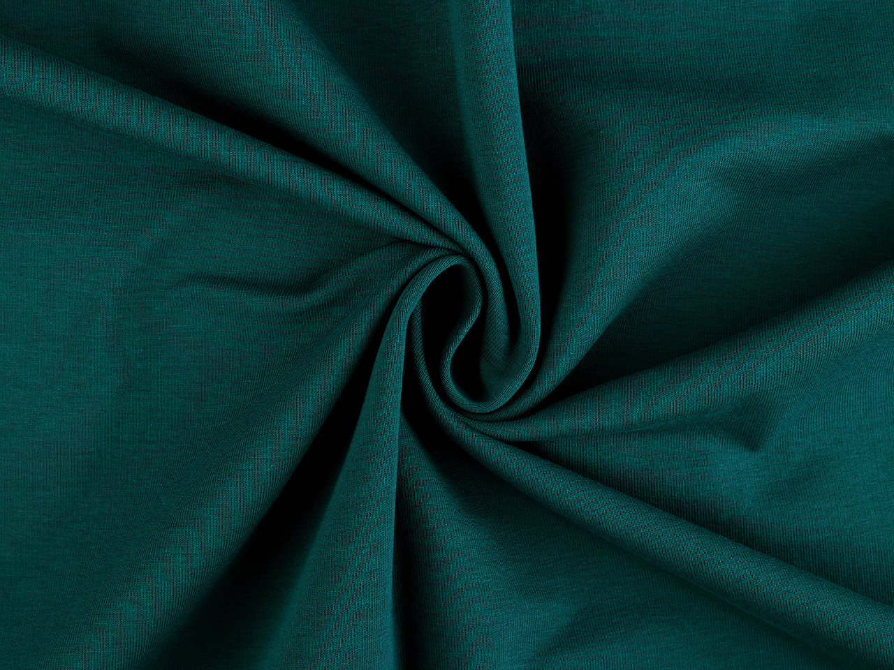 Teplákovina bavlněná počesaná jednobarevná, střední, 2 (022) (250 g/m²) zelenkavá