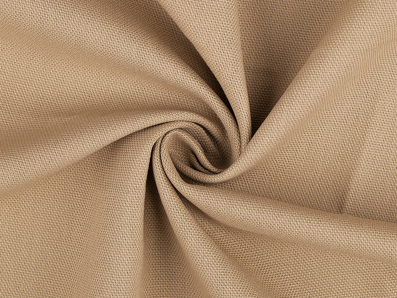 Bavlněná látka Half Panama k vyšívání, malování, šití, střední, 8(603) (200 g/m²) zelená šalvěj tmavá