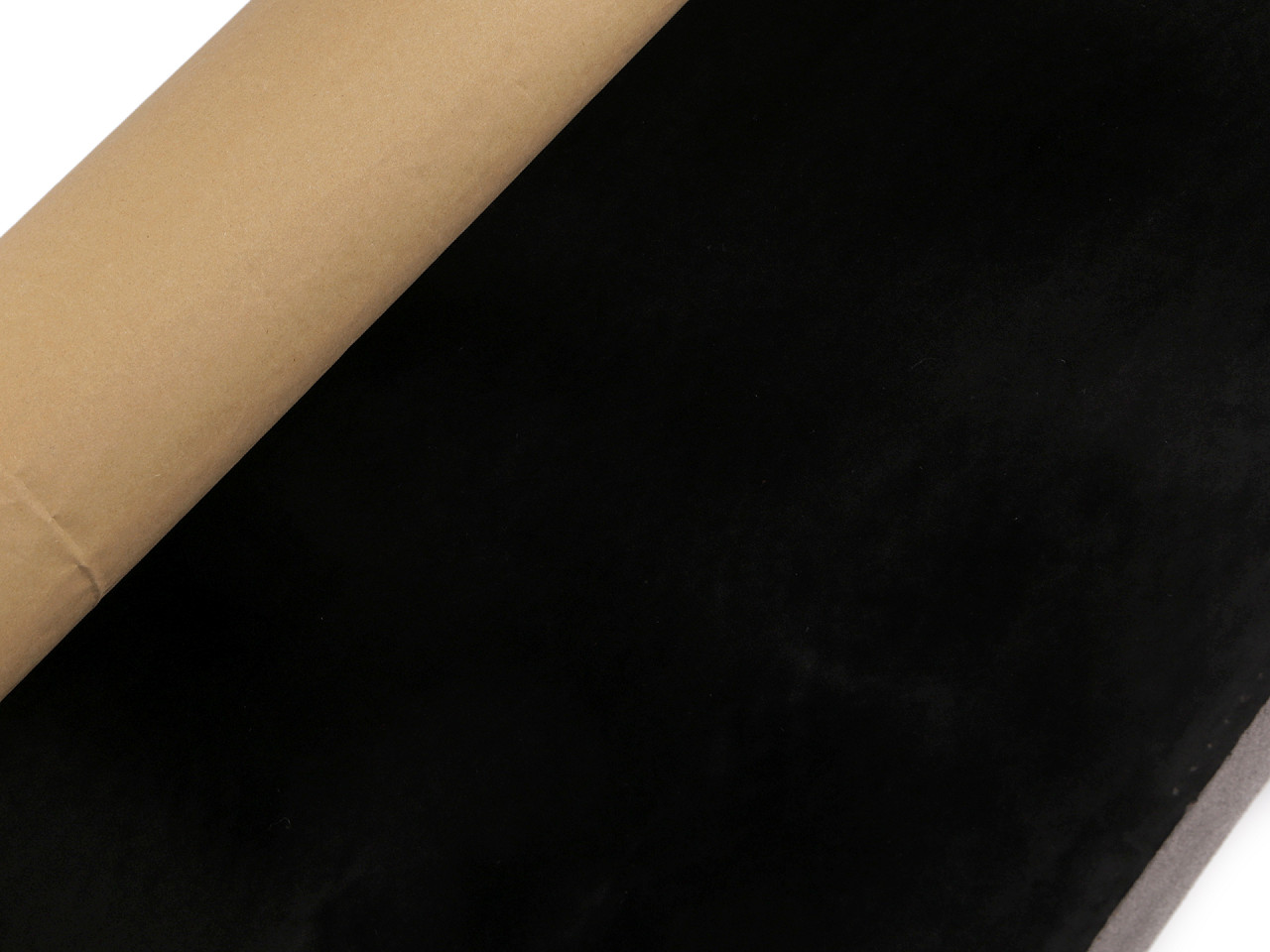 Samolepicí samet, střední, 2 červená tmavá