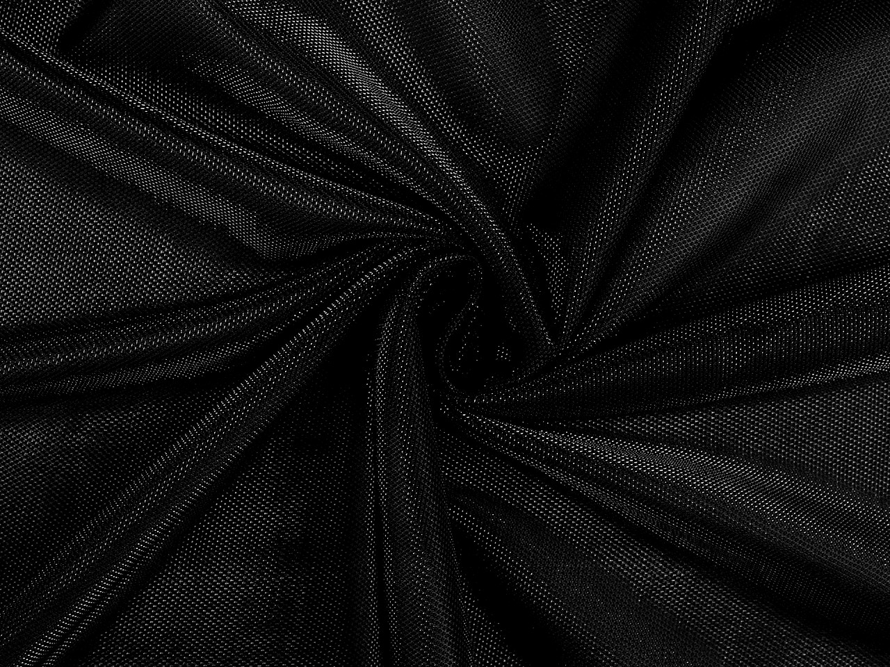 Úplet dekorační s lurexem, střední, 4 modrá tmavá