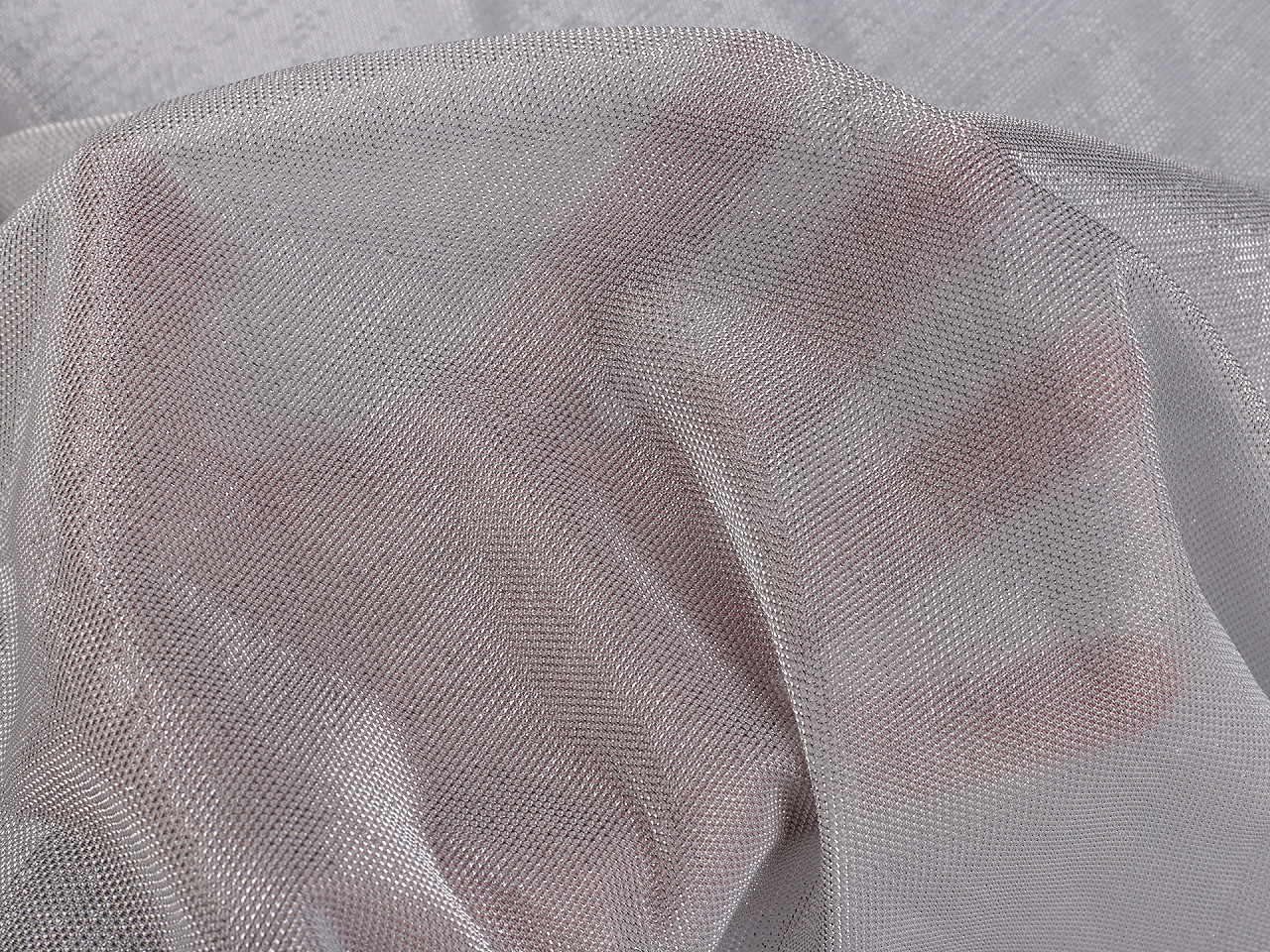 Úplet dekorační s lurexem, střední, 4 modrá tmavá