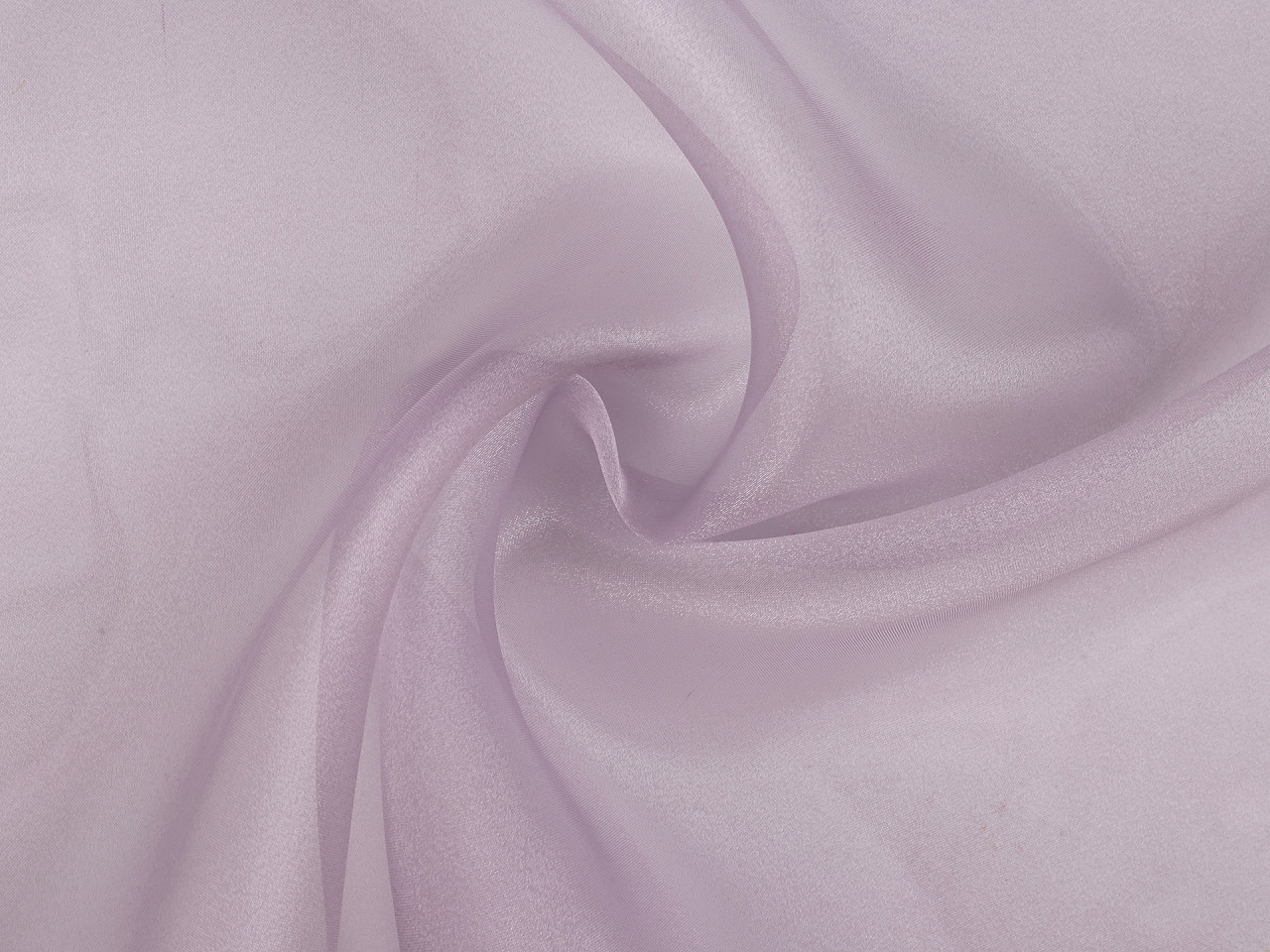 Organza s leskem, střední, 6 červená