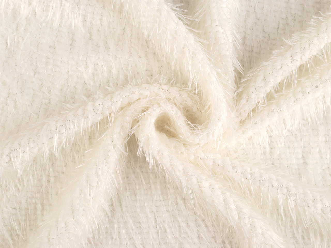 Pletenina s vlasem, střední, 2 vínová