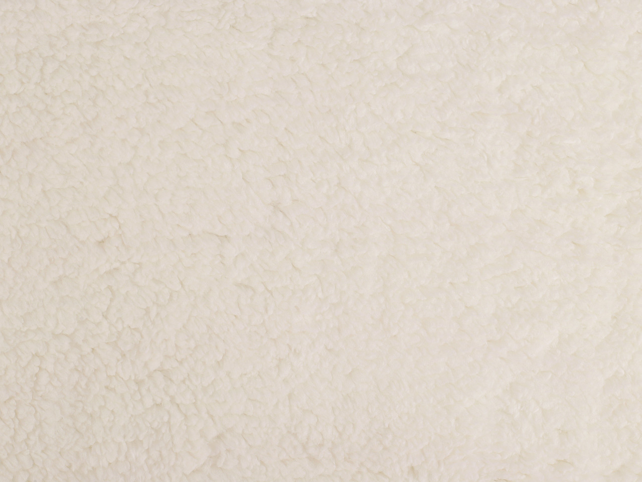 Kožešina beránek úplet, střední, 1 béžová světlá