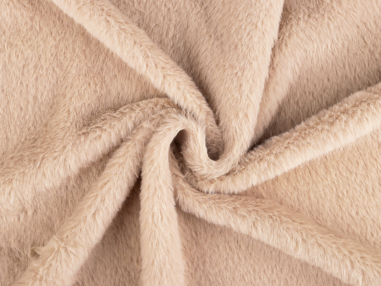 Kožešina rabbit, střední, 2 Off White