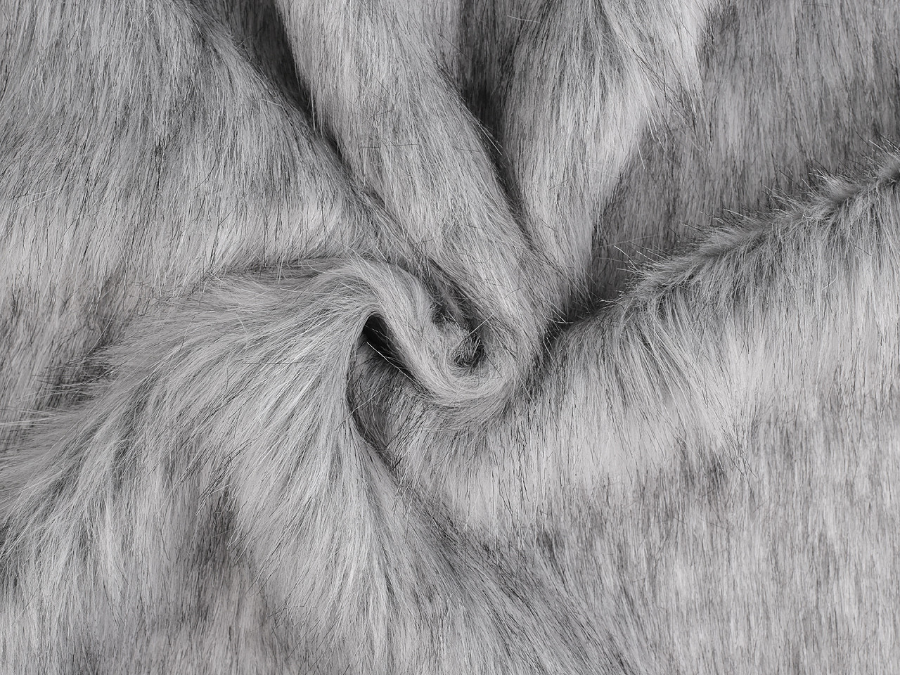 Kožešina Richard, střední, 1 bílá černá