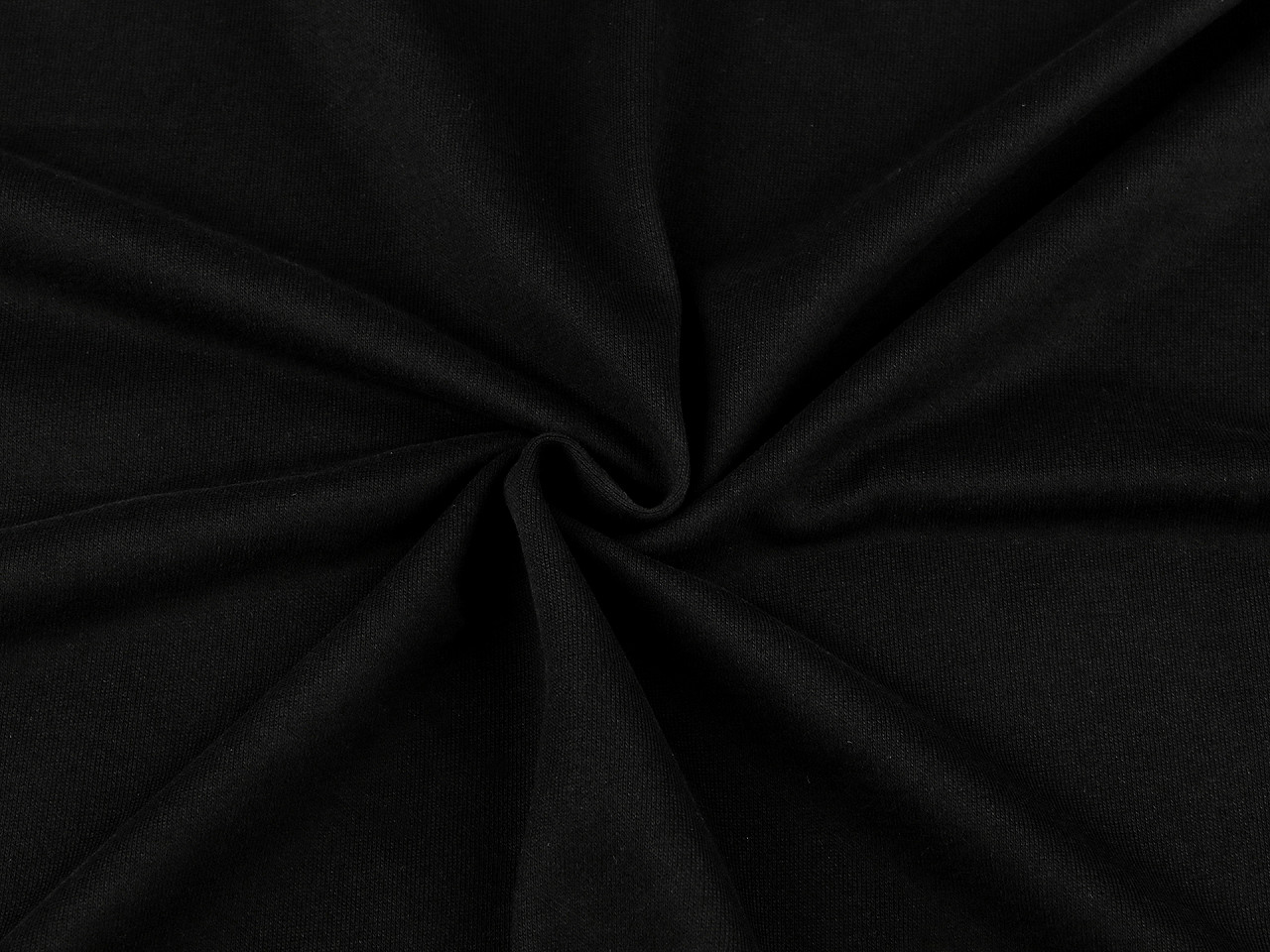 Teplákovina nepočesaná jednobarevná, střední, 1 krémová světlá