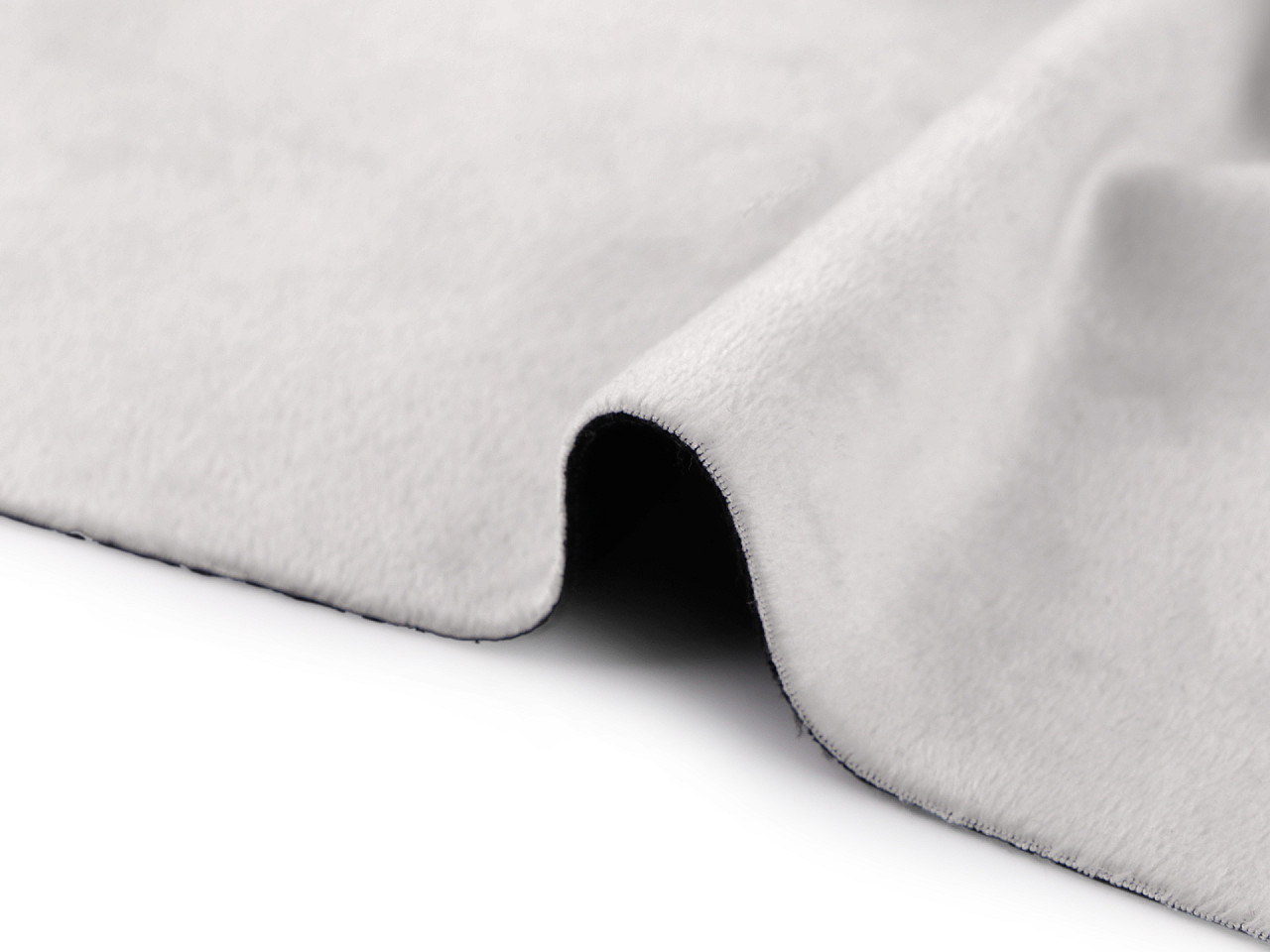 Teplákovina zateplená s kožíškem, střední, 4 černá