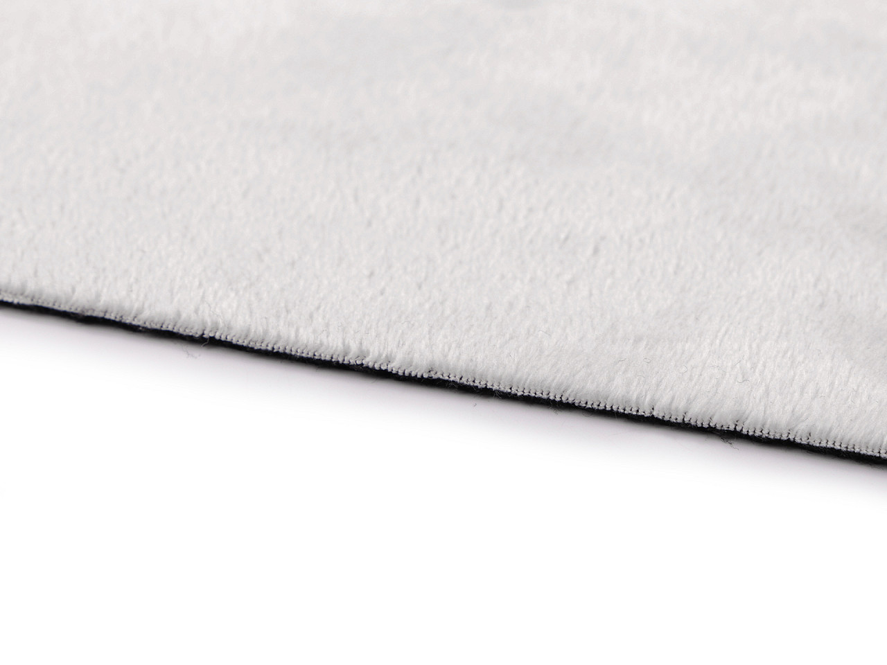 Teplákovina zateplená s kožíškem, střední, 4 černá