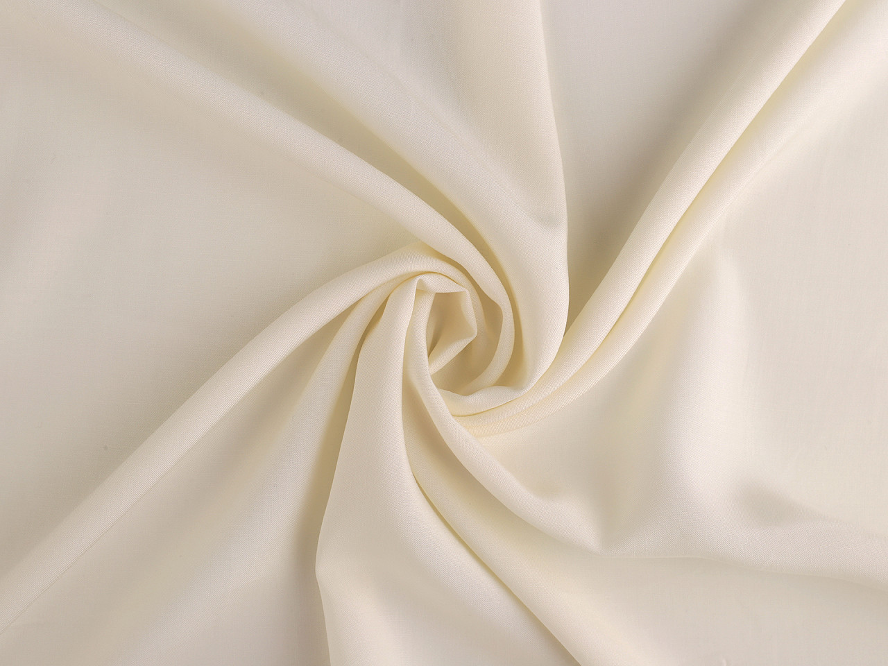 Viskózový popelín, střední, 1 (051) krémová nejsvět.