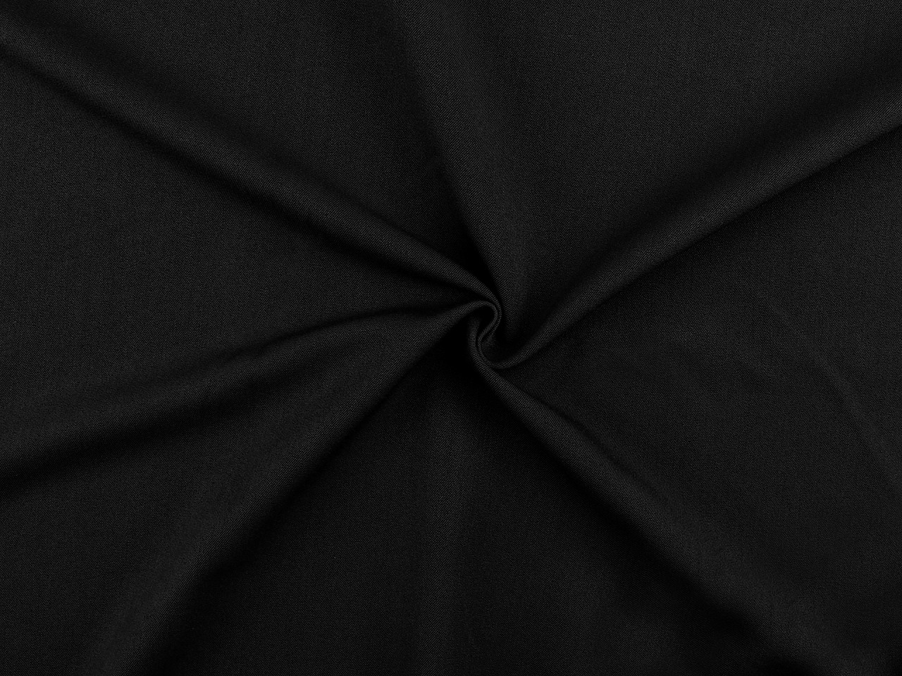 Gabardén oděvní, střední, 069 černá