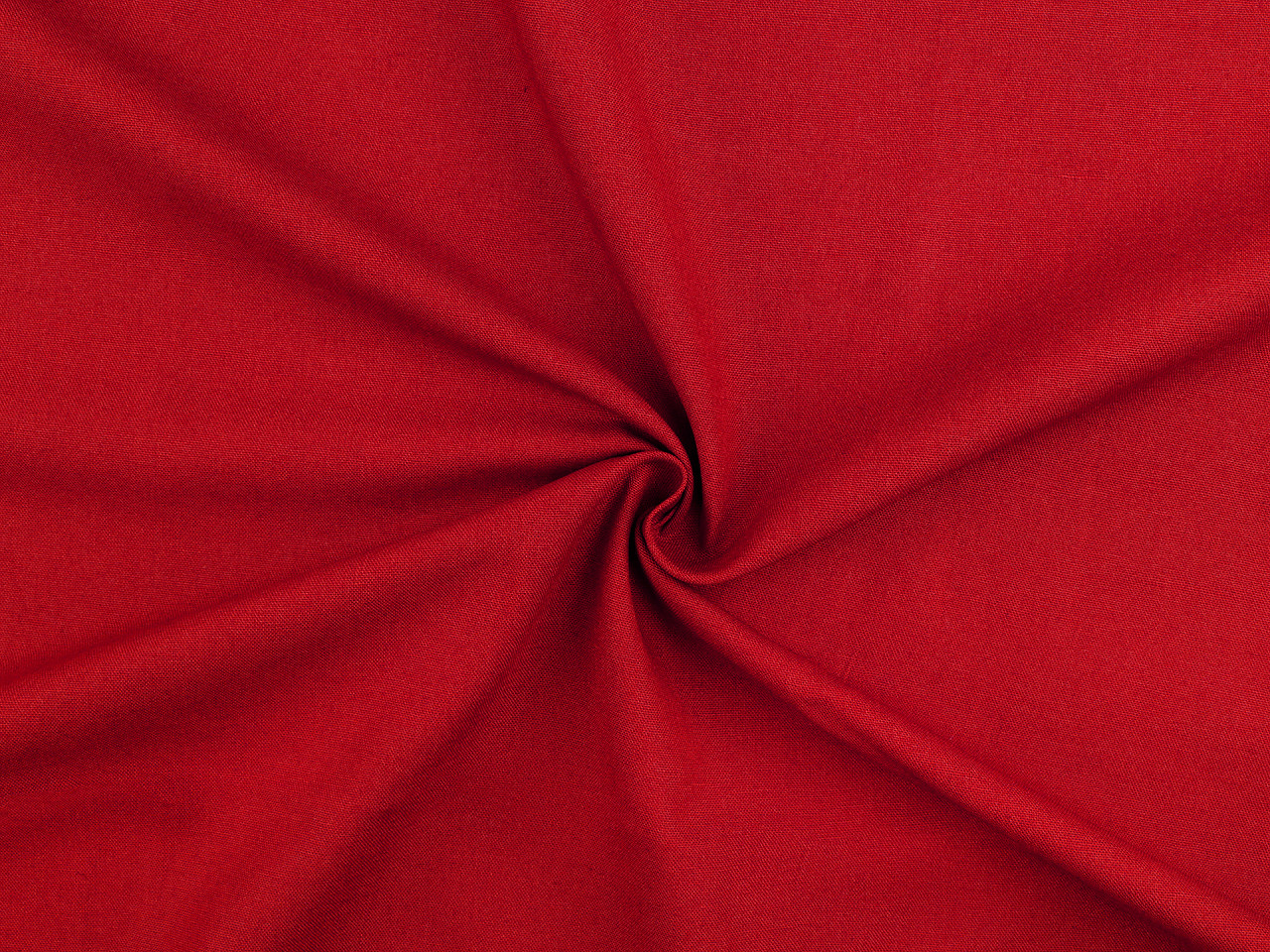 Bavlněná látka kreton, střední, 056 terakota