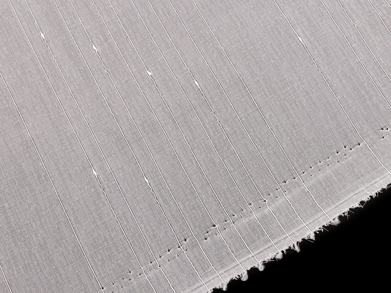 Záclona / voál strukturovaný šíře 280 cm, střední, Off White