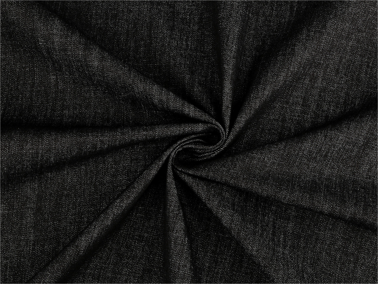 Riflovina / jeans, střední, 1 jeans žíhaný