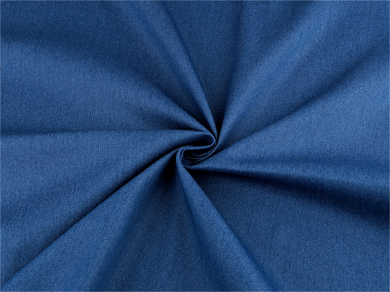 Riflovina / jeans elastická, střední, 2 modrá tmavá