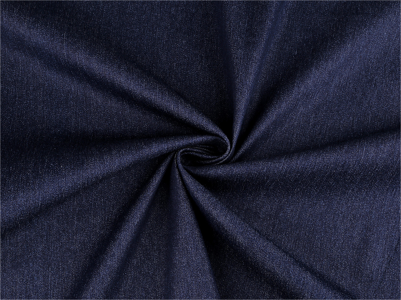Riflovina / jeans elastická, střední, 1 modrá jeans