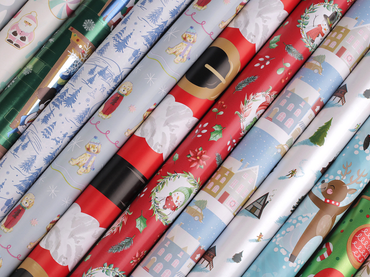 Papír balicí vánoční 0,7x2m, střední, 29 viz foto