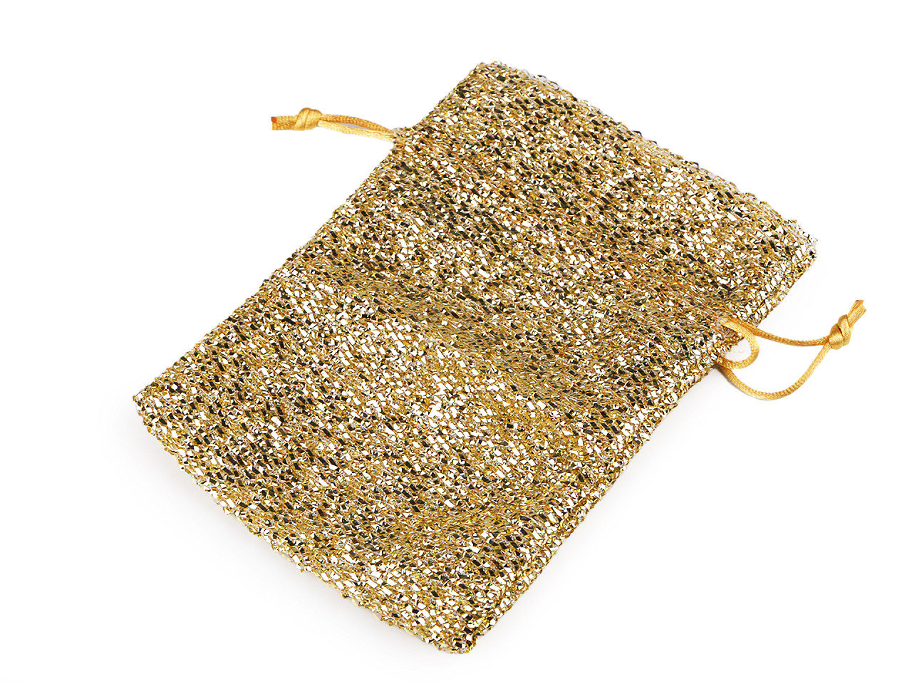 Dárkový pytlík 13x18 cm exkluzivní, střední, 1 stříbrná