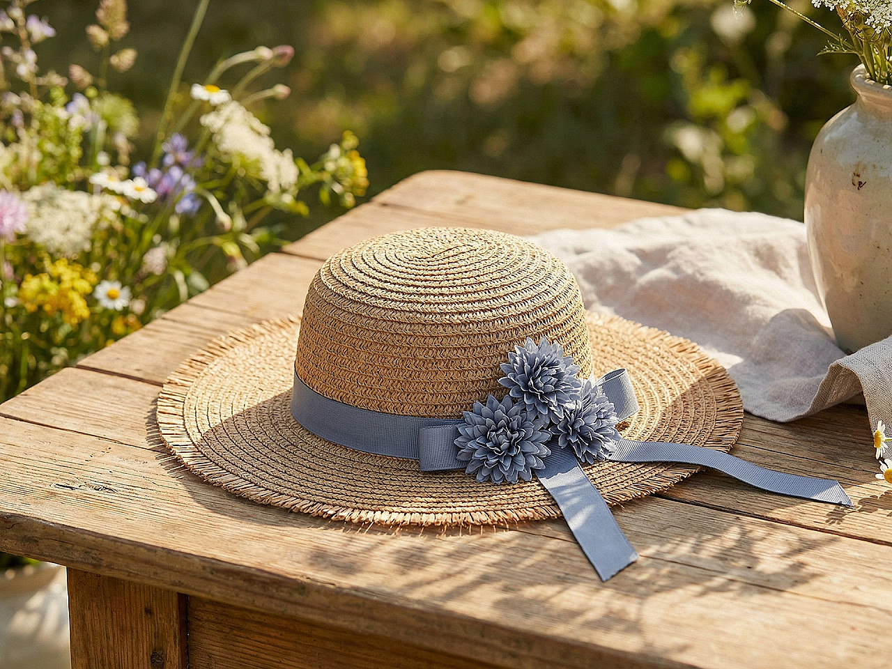 Umělý květ Ø4 cm, střední, mix