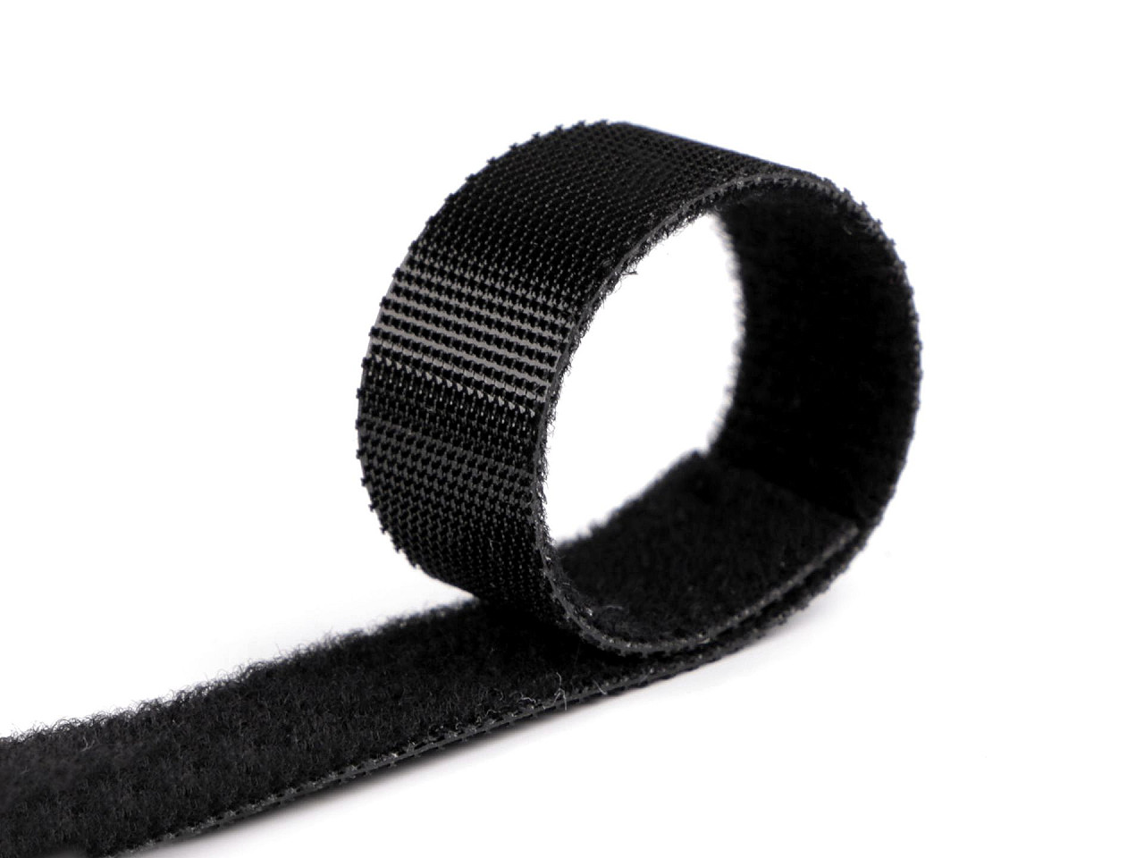 Nízkoprofilový suchý zips šírka 15 mm obojstranný, pre domácnosť a záhradu