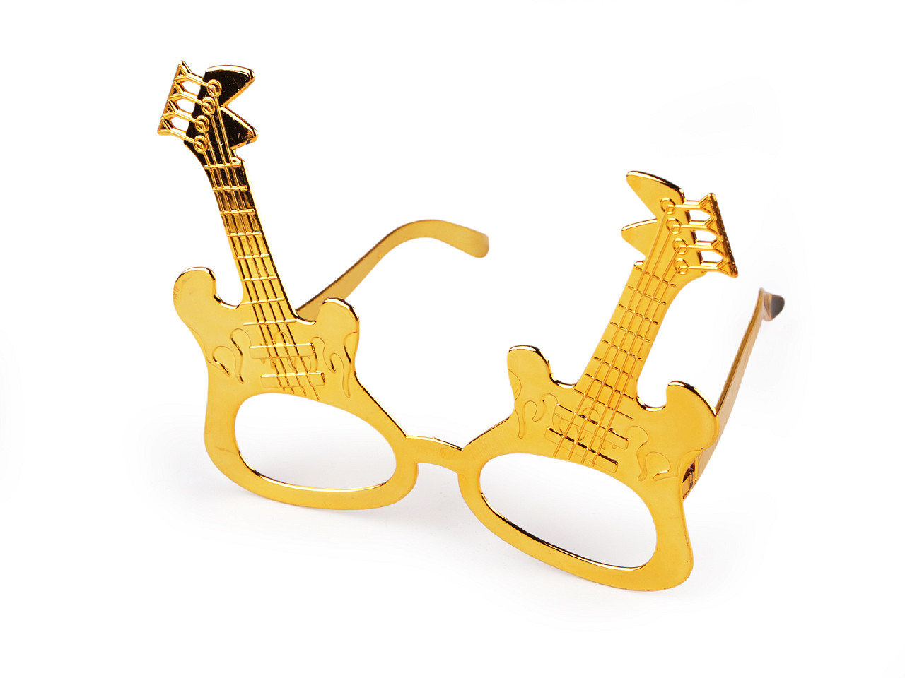 Párty / karnevalové okuliare motýľ, gitara metalické