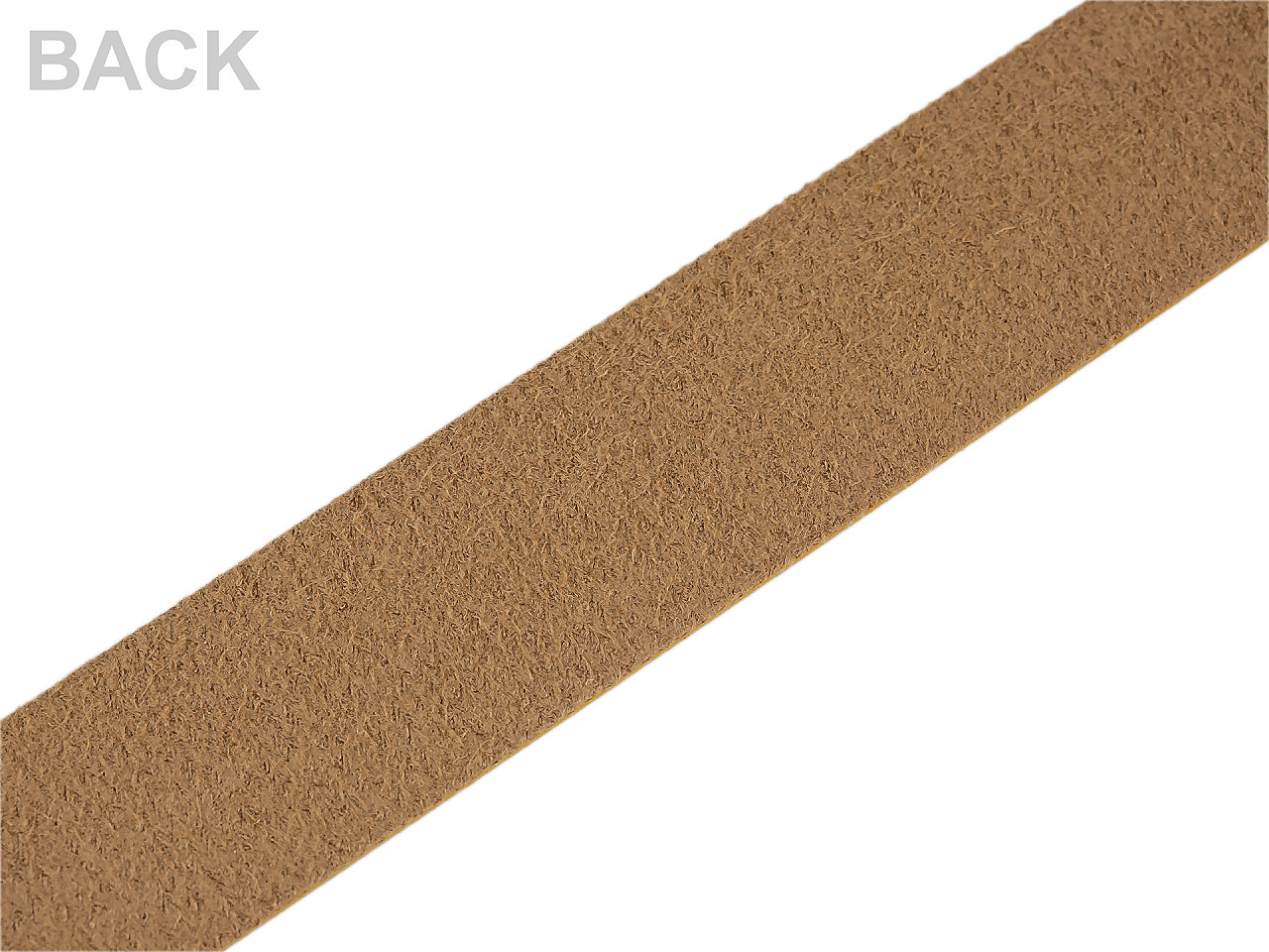 Ucha na tašky z eko kůže šíře 20 mm - polotovar, střední, 3 béžová