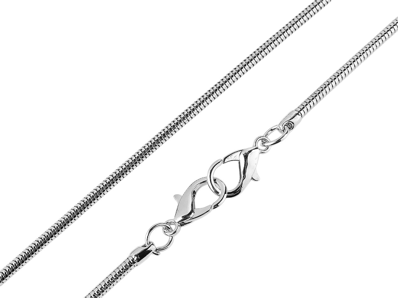 Řetízek na kabelky délka 120 cm, Ø3 mm, střední, 2 zlatá